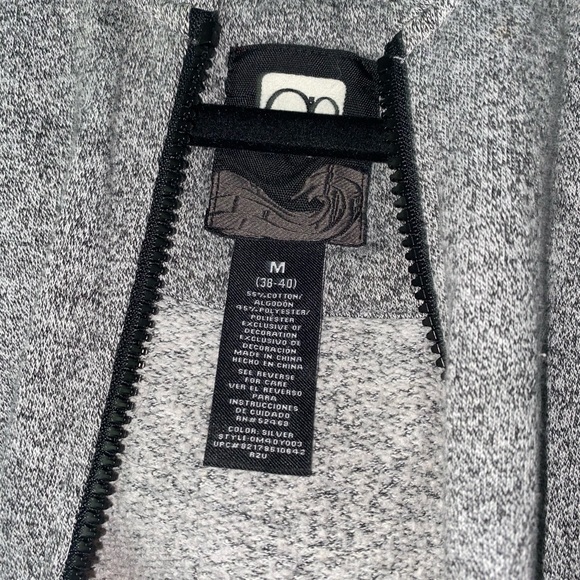 Gray Zip up - Picture 3 of 3